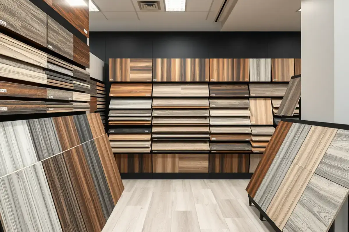 ビニール床材サンプル